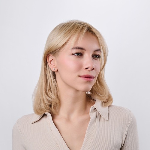 Серьга ПУСл01-16 (Au 585)