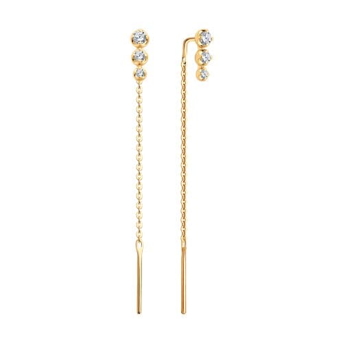 Серьги 0200401 (Au 585)