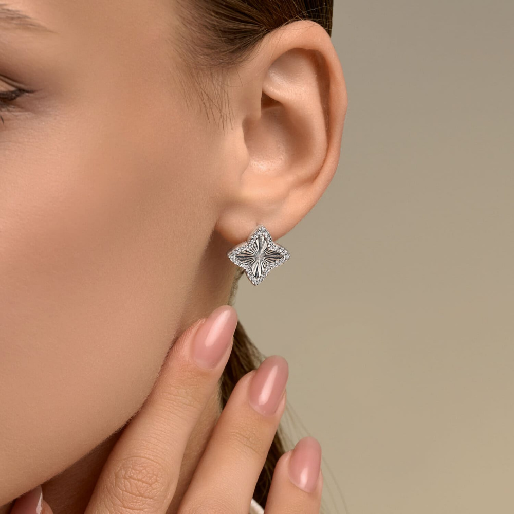 Серьги 94027358 (Ag 925)