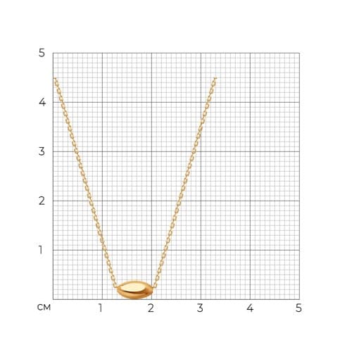 Колье 070620 (Au 585)