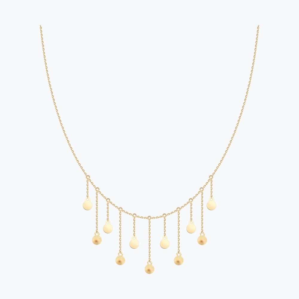 Колье 070708 (Au 585)