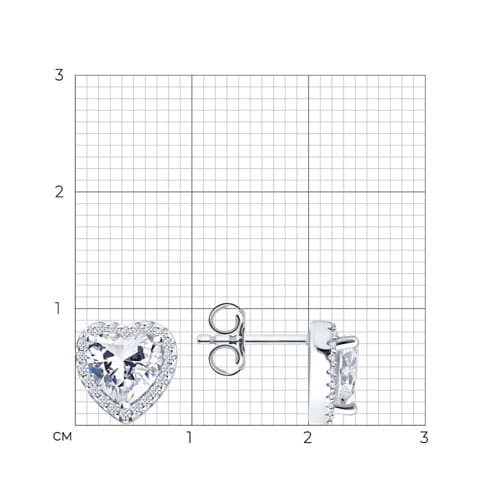 Серьги 94027161-91 (Ag 925)