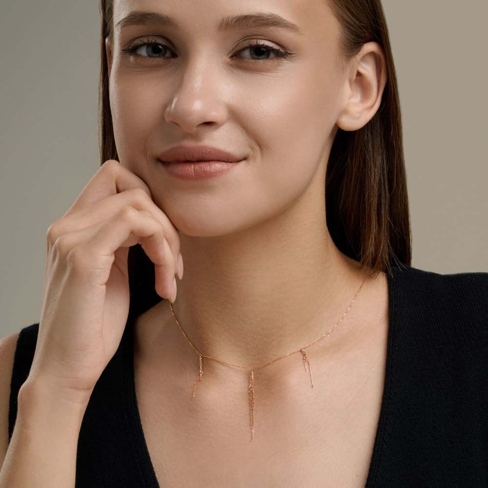 Колье 070704 (Au 585)