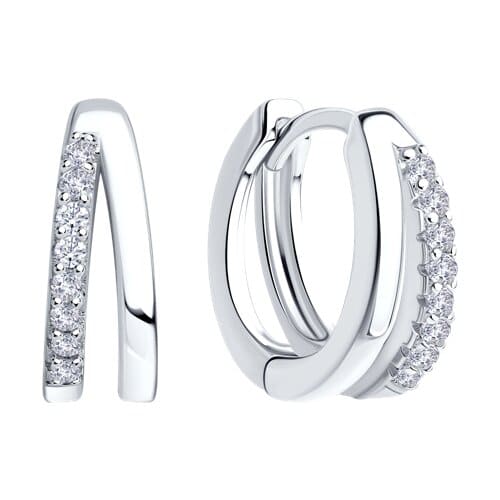 Серьги 94027189-91 (Ag 925)