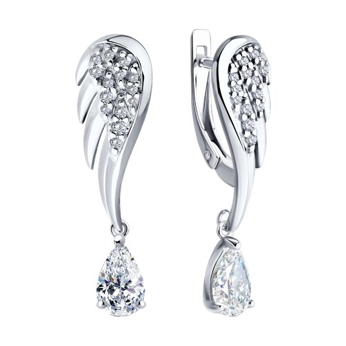 Серьги 94026613 (Ag 925)