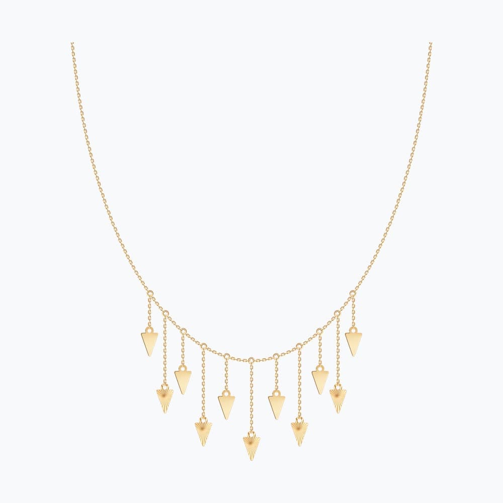 Колье 070707 (Au 585)